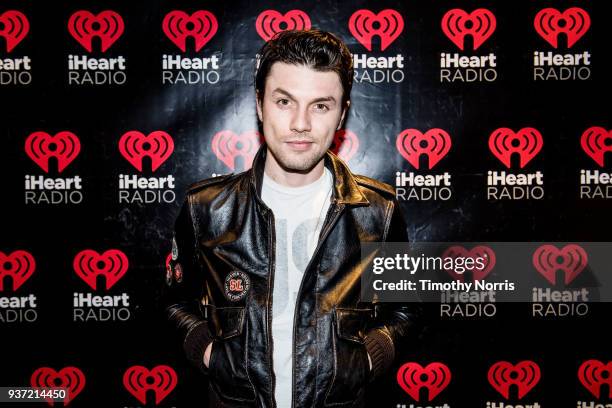 James Bay attends MYStage featuring James Bay in Concert at iHeartRadio Theater on March 23, 2018 in Burbank, California.