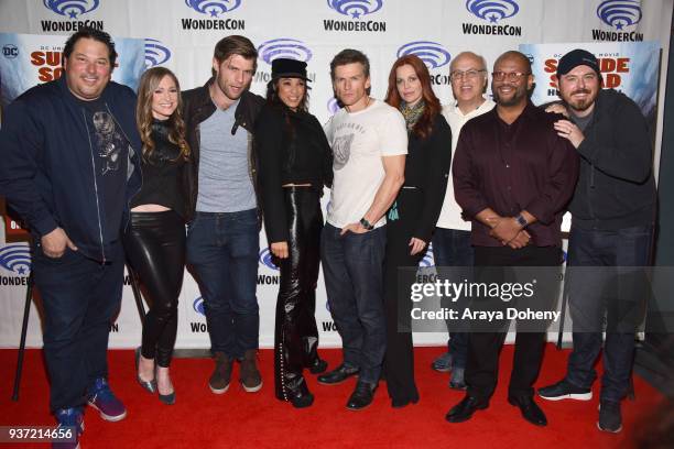 Greg Grunberg, Julie Nathanson, Liam McIntyre, Dania Ramirez, Gideon Emery, Kristin Bauer van Straten, Alan Burnett, James Tucker and Phil Bourassa...