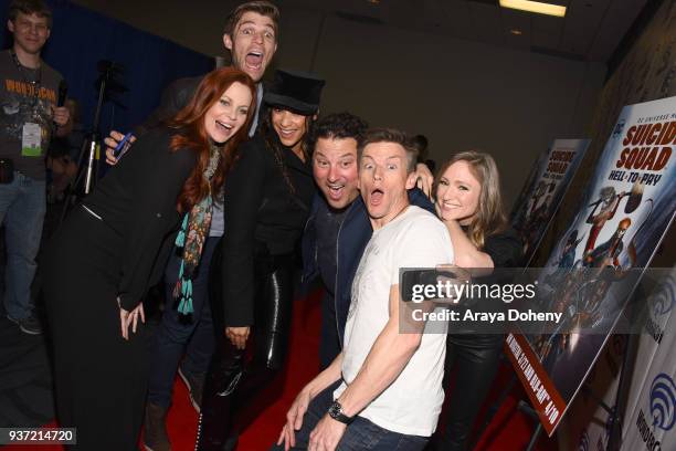 Greg Grunberg, Julie Nathanson, Liam McIntyre, Dania Ramirez, Gideon Emery, Kristin Bauer van Straten, Alan Burnett, James Tucker and Phil Bourassa...