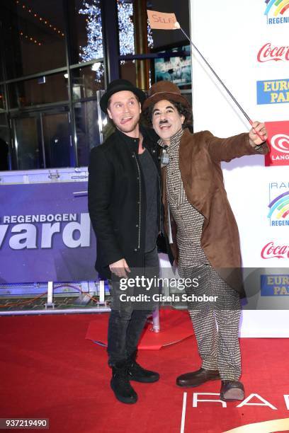 Singer Johannes Oerding during the Radio Regenbogen Award 2018 at Europapark Rust on March 23, 2018 in Rust, Germany.