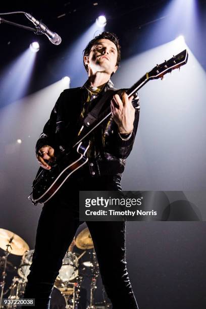 James Bay performs at MYStage at iHeartRadio Theater on March 23, 2018 in Burbank, California.