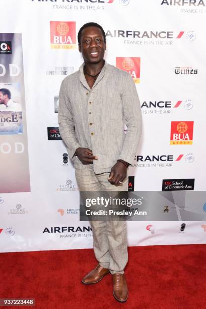 Hakeem Kae-Kazim attends "Nollywood In Hollywood" Nigerian Film Events Co-presented By O2A Media And The USC School Of Cinematic Arts at the Egyptian...