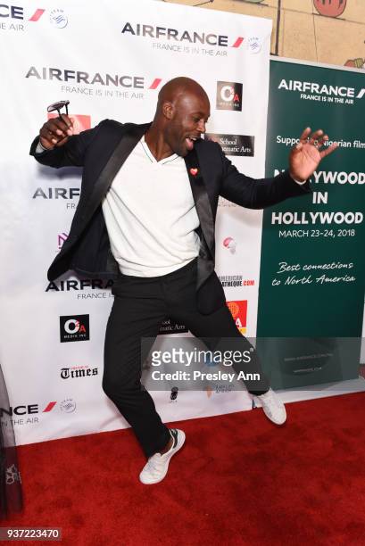 Jimmy Jean-Louis attends "Nollywood In Hollywood" Nigerian Film Events Co-presented By O2A Media And The USC School Of Cinematic Arts at the Egyptian...
