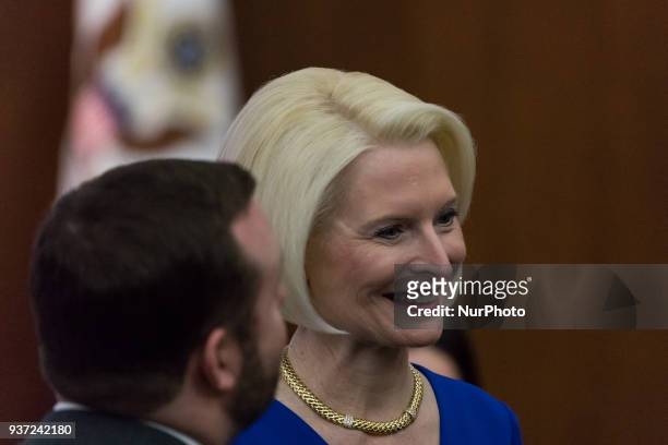 Callista Gingrich, U.S. Ambassador to the Holy See, was present for the annual International Women of Courage Awards honoring 10 extraordinary women...