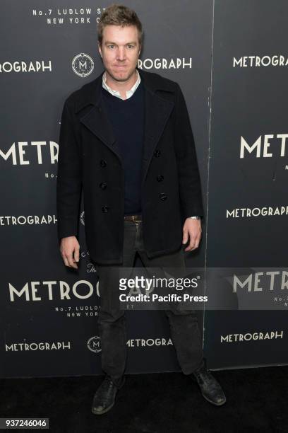 Hamilton Leithauser attends Metrograph 2nd Anniversary party at Metrograph.