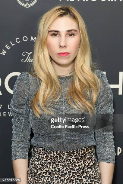 Zosia Mamet attends Metrograph 2nd Anniversary party at Metrograph.