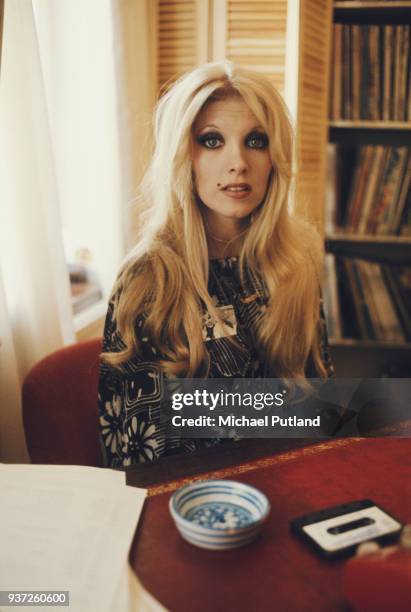 English singer-songwriter Lynsey de Paul , 15th May 1974.