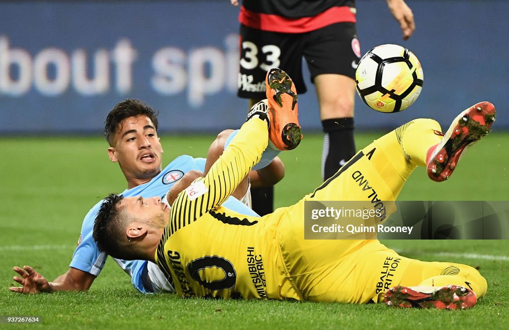 A-League Rd 24 - Melbourne v Western Sydney