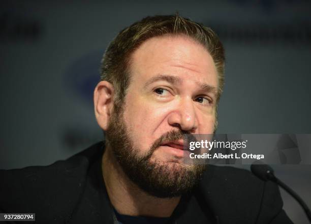 David Baxter of Legion M attends Day 1 of WonderCon held at Anaheim Convention Center on March 23, 2018 in Anaheim, California.