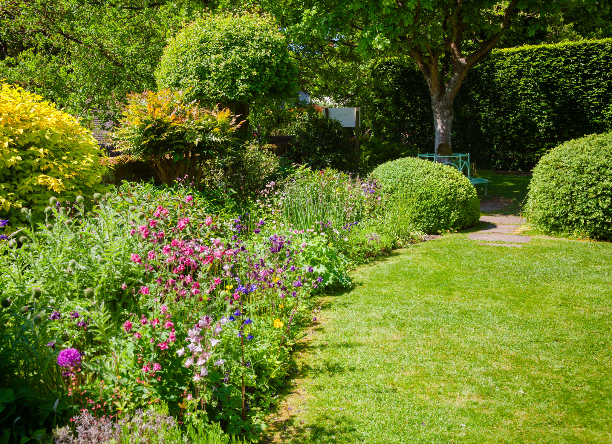 traditional garden