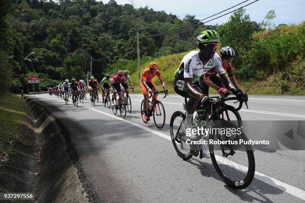 Riders climb at KOM 1 during Stage 7 of the Le Tour de Langkawi 2018, Nilai-Muar 222.4 km on March 24, 2018 in Muar, Malaysia.