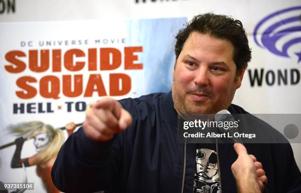 Actor Greg Grunberg attends Day 1 of WonderCon held at Anaheim Convention Center on March 23, 2018 in Anaheim, California.