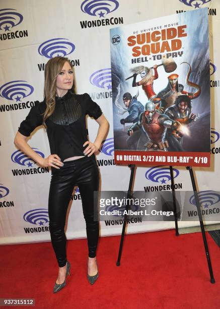 Actress Julie Nathanson attends Day 1 of WonderCon held at Anaheim Convention Center on March 23, 2018 in Anaheim, California.