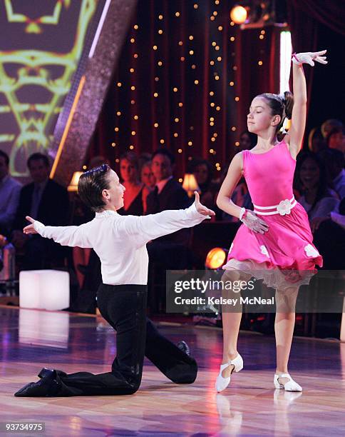 Episode 705A" - For the second week in a row, kids shook and shimmied their way into America's hearts in a live ballroom dancing competition, on...