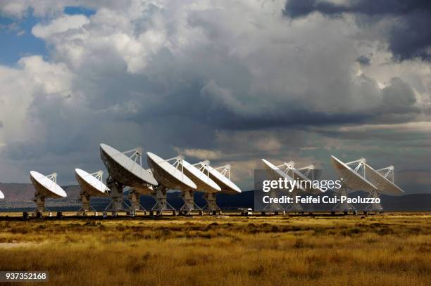 karl g. jansky very large array of usa - national radio astronomy observatory stock pictures, royalty-free photos & images