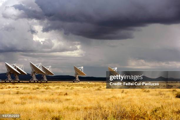 karl g. jansky very large array of usa - national radio astronomy observatory stock pictures, royalty-free photos & images