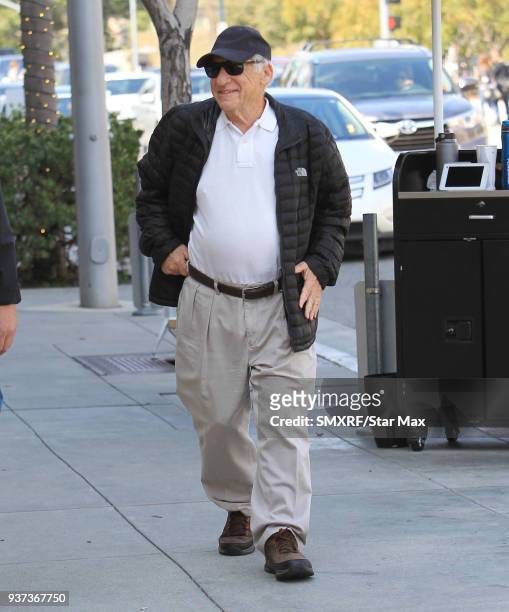 Mel Brooks is seen on March 23, 2018 in Los Angeles, CA.