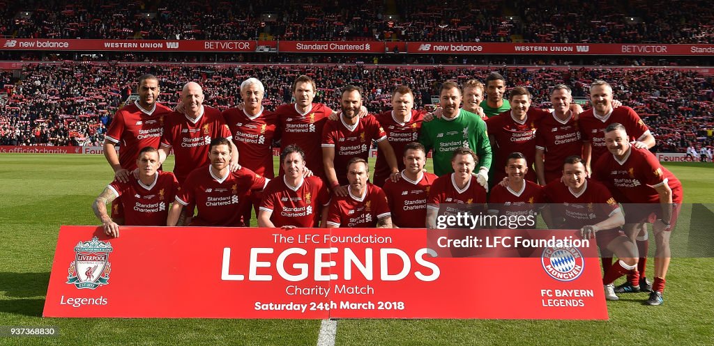 Liverpool FC Legends v FC Bayern Legends - Friendly Match