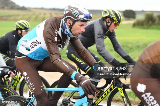 Mickael Cherel of France and Team AG2R La Mondiale / during the 98th Volta Ciclista a Catalunya 2018, Stage 6 a 116,6km stage shortened due to snow...