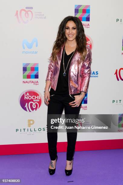 Malu attends 'La Noche De Cadena 100' charity concert at WiZink Center on March 24, 2018 in Madrid, Spain.
