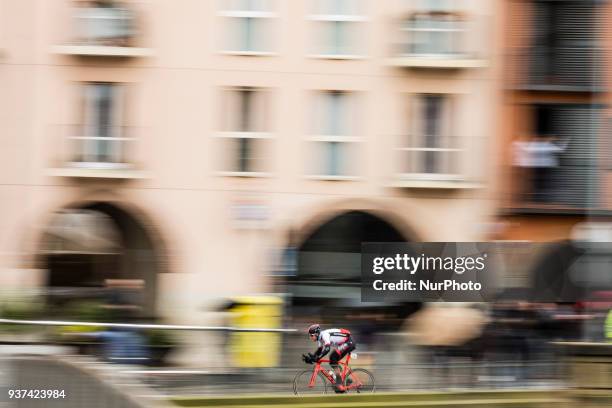 Diego of BURGOS BH during the 98th Volta Ciclista a Catalunya 2018 / Stage 6 Vielha Val d'Aran - Torrefarrera of 194,2km during the Tour of...