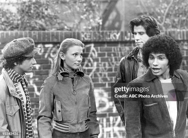 Angie" - Season Three - 1/12/78, Angie Globagoski wanted to be the first female Sweathog with Horshack , Barbarino and Epstein .,