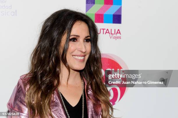 Malu attends 'La Noche De Cadena 100' charity concert at WiZink Center on March 24, 2018 in Madrid, Spain.