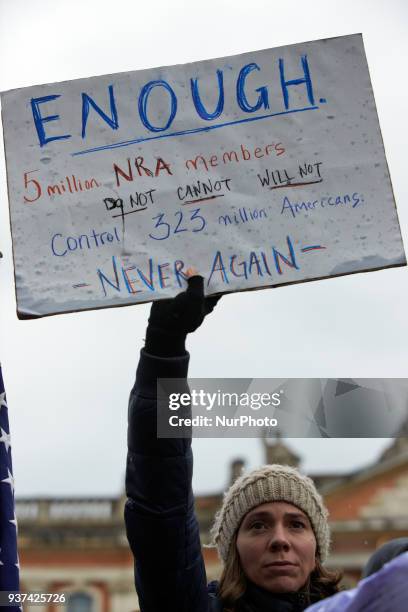 Toulouse held a 'March For Our Lifes' rally in front of the Capitole. Americans and other nationalities who gathered did it as a rally supporting the...