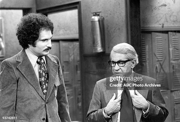 Pilot - 9/9/75, Gabe Kaplan played Gabe Kotter, the teacher of a class of delinquents called the Sweathogs at his former high school. Mr. Woodman was...