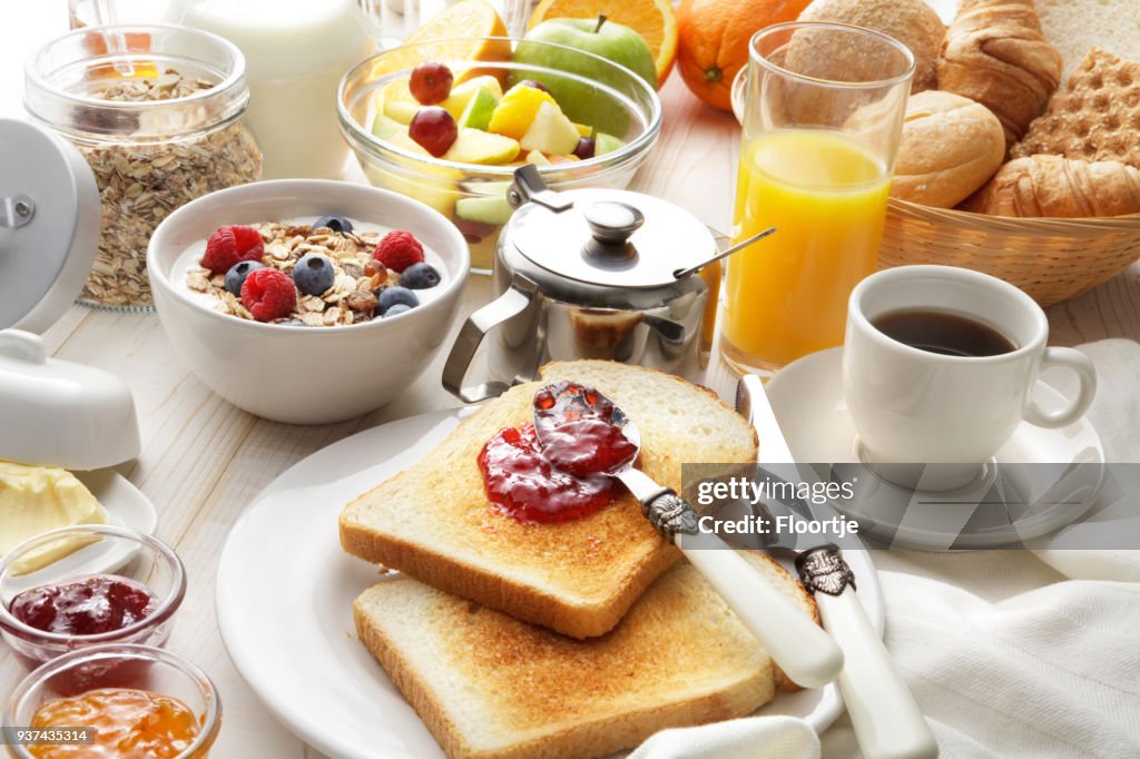 Breakfast: Breakfast Table Still Life
