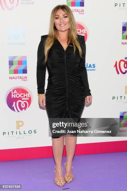 Amaia Montero attends 'La Noche De Cadena 100' charity concert at WiZink Center on March 24, 2018 in Madrid, Spain.