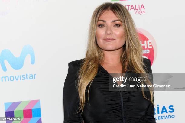 Amaia Montero attends 'La Noche De Cadena 100' charity concert at WiZink Center on March 24, 2018 in Madrid, Spain.