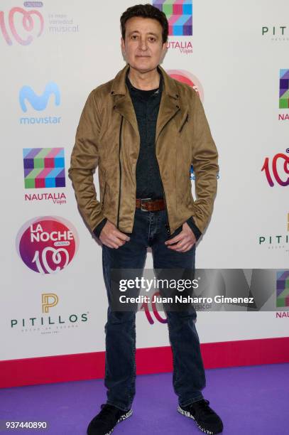 Manolo Garcia attends 'La Noche De Cadena 100' charity concert at WiZink Center on March 24, 2018 in Madrid, Spain.