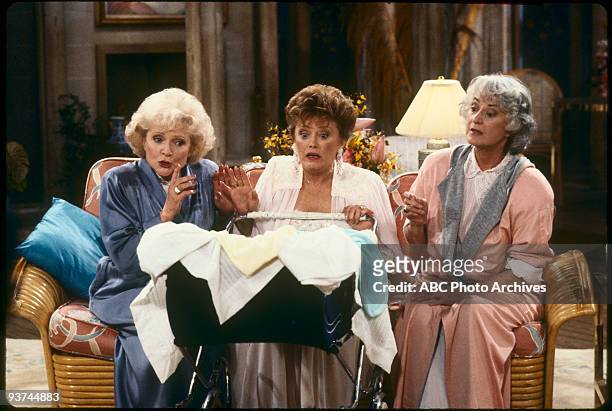 UNITED STATES THE GOLDEN GIRLS - 9/24/85 - 9/24/92, BETTY WHITE, RUE MCCLANAHAN, BEA ARTHUR,