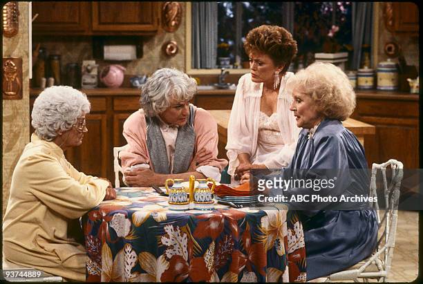 UNITED STATES THE GOLDEN GIRLS - 9/24/85 - 9/24/92, ESTELLE GETTY, BEA ARTHUR, RUE MCCLANAHAN, BETTY WHITE ,