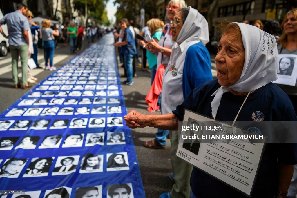 ARGENTINA-HUMAN RIGHTS-COUP-ANNIVERSARY