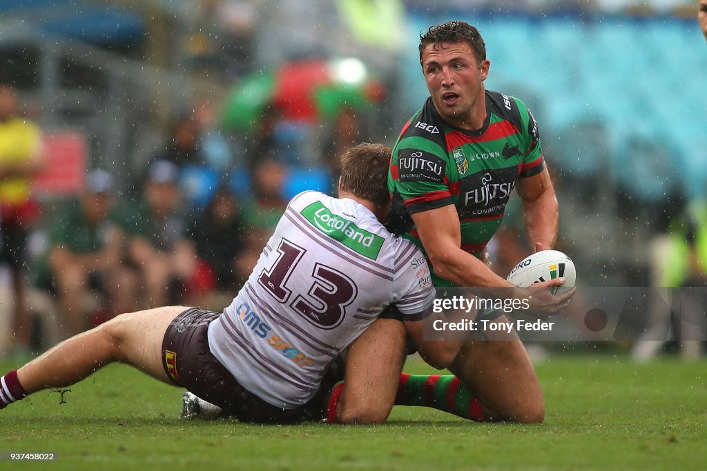 NRL Rd 3 - Rabbitohs v Sea Eagles