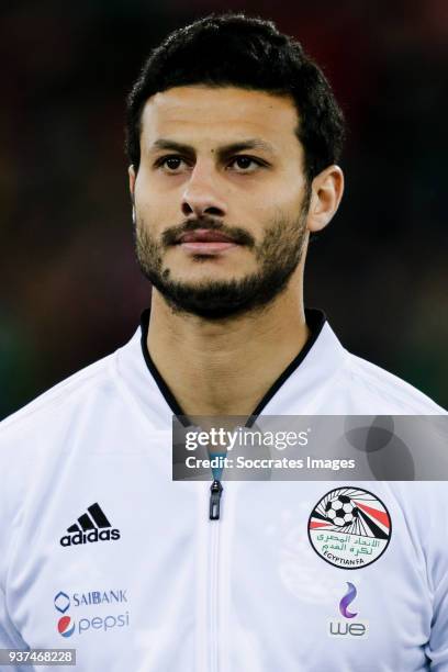 Ahmed El Shenawy of Egypt during the International Friendly match between Egypt v Portugal at the Letzigrund Stadium on March 23, 2018 in Zurich...