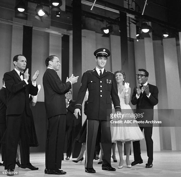 Welcome Home Elvis - Season Two - 5/12/60, Joey Bishop , Nancy Sinatra and Sammy Davis Jr. Joined host Frank Sinatra to welcome special guest star...