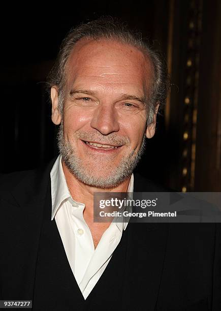 Actor Lluis Homar attends the "Broken Embraces" premiere at The Visa Screening Room at the Elgin Theatre during the 2009 Toronto International Film...