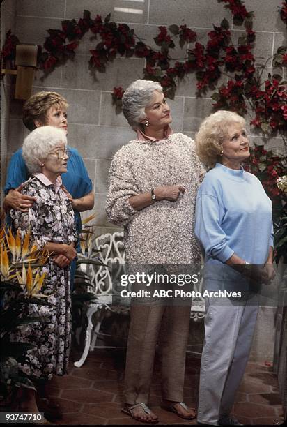 UNITED STATES THE GOLDEN GIRLS - 9/24/85- 9/24/92, ESTELLE GETTY, RUE MCCLANAHAN, BEA ARTHUR, BETTY WHITE,