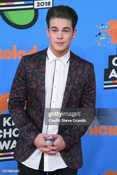 Ricardo Hurtado attends Nickelodeon's 2018 Kids' Choice Awards at The Forum on March 24, 2018 in Inglewood, California.