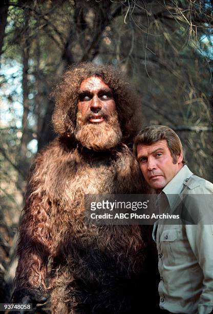 The Secret of Bigfoot, Part I" ("Bionic Woman" crossover - Season Three - 2/1/76, Steve encountered Bigfoot while setting up an earthquake warning...