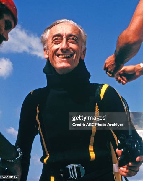 Trunk" - 9/29/70, Chronicles the exotic undersea explorations of Jacques-Yves Cousteau and his crew aboard the ex-Royal Navy minesweep, The Calypso. ,