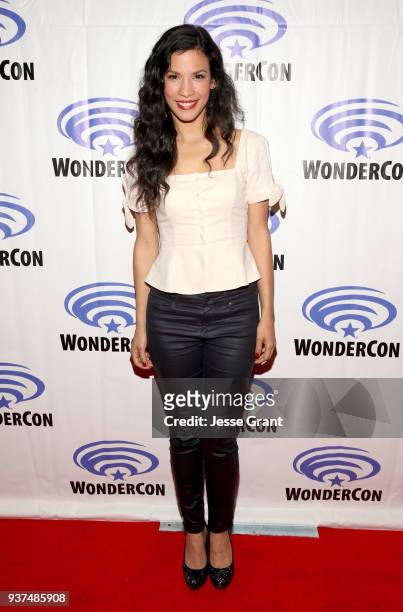 Actor Danay Garcia of AMC's 'Fear of the Walking Dead' attends WonderCon at Anaheim Convention Center on March 24, 2018 in Anaheim, California.