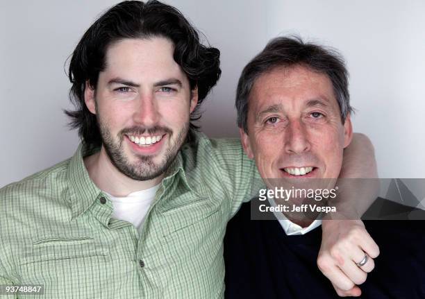 Director/writer Jason Reitman and producer Ivan Reitman pose for a portrait during the 2009 Toronto International Film Festival held at the Sutton...