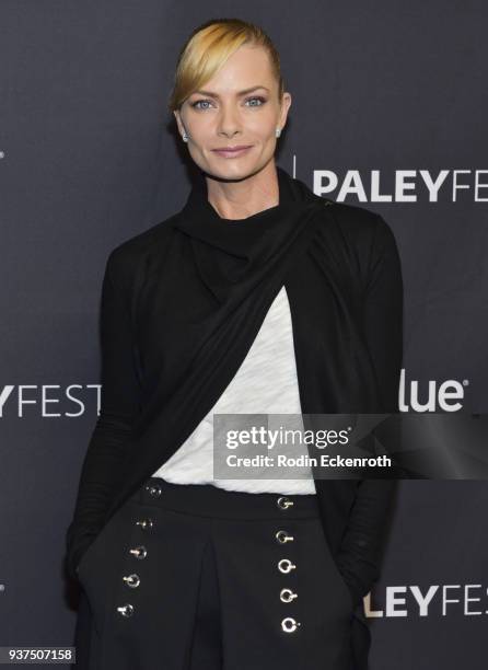Jaime Pressly attends 2018 PaleyFest Los Angeles - CBS's "Mom" at Dolby Theatre on March 24, 2018 in Hollywood, California.