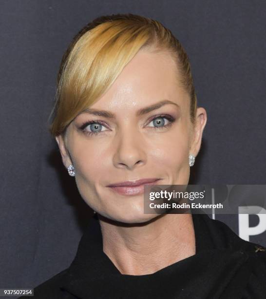 Jaime Pressly attends 2018 PaleyFest Los Angeles - CBS's "Mom" at Dolby Theatre on March 24, 2018 in Hollywood, California.