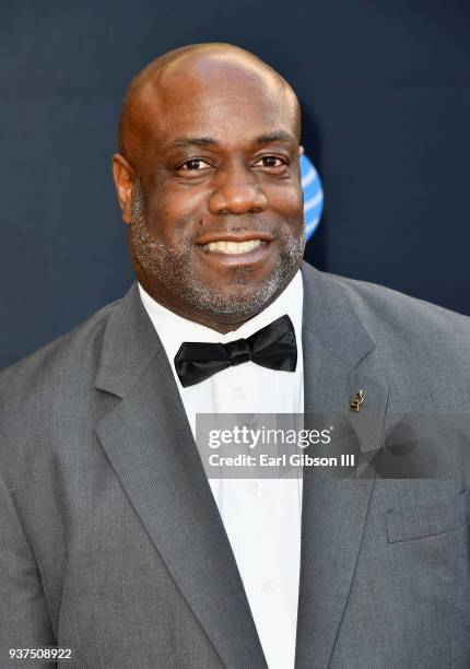 Mark Hubbard attends the 33rd annual Stellar Gospel Music Awards at the Orleans Arena on March 24, 2018 in Las Vegas, Nevada.