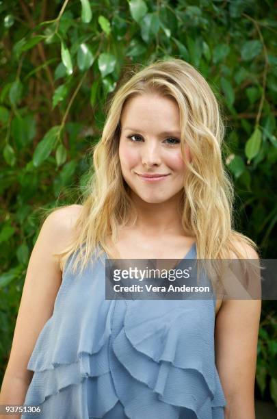 Kristen Bell at the "Couples Retreat" press conference at the Four Seasons Hotel on September 23, 2009 in Beverly Hills, California.